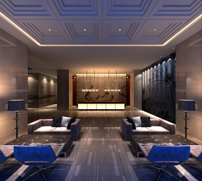 1992工裝SPA會所效果圖案例解析